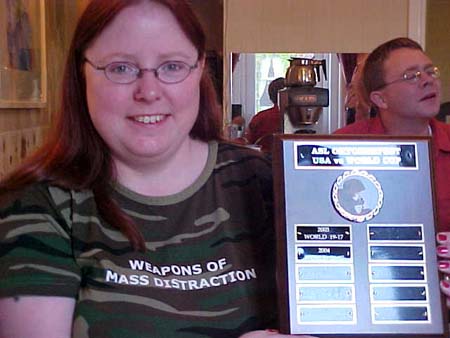 Trophy at Intensive fire 2004 - 2